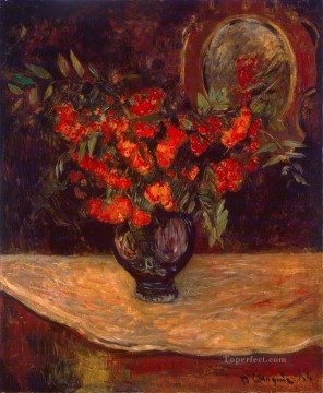 ポール・ゴーギャン Painting - ポスト印象派の花の花束ポール・ゴーギャン